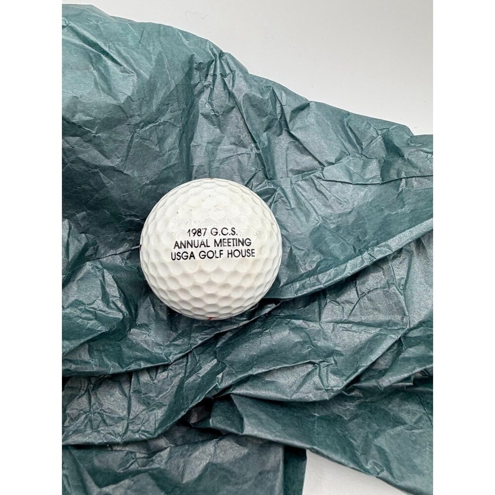1987 GCS Annual Meeting USGA Golf House Titleist DT 90 Golf Ball